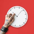 Tattoo Time Schedule Duration Punctual Second Concept Royalty Free Stock Photo