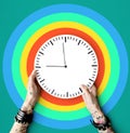 Tattoo Time Schedule Duration Punctual Second Concept Royalty Free Stock Photo