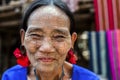 Tattooed faced Chin Tribe Woman, Myanmar.