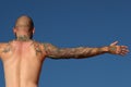 Tattooed man Royalty Free Stock Photo