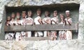 Tau-tau at Tana Toraja Lemo site in Sulawesi