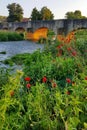 Tauber Bridge by Balthasar Neumann Royalty Free Stock Photo