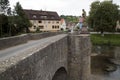 The Tauber Bridge was built in 1733