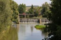 The Tauber River in Weikersheim Germany