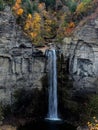 Taughannock Falls in the Autumn Royalty Free Stock Photo