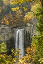 Taughannock Falls Autumn Vignette Royalty Free Stock Photo