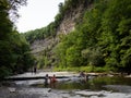 Taughannock Falls Gorge Trail Creek