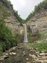 Taughannock Falls Mid-day Royalty Free Stock Photo