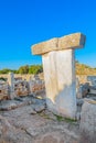 Taula de Torralba den Salord megalithic stone table Royalty Free Stock Photo