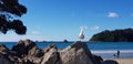 Tauranga beach, New Zealand, Mount Maunganui