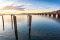 Tauranga historic Railway Bridge is a steel truss bridge crossing the harbour from city downtown to Matapihi peninsula