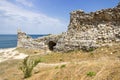 Tauric Chersonese in Sevastopol, ancient ruins, Crimea Royalty Free Stock Photo
