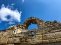 Tauric Chersonese in Sevastopol, ancient ruins, Crimea Royalty Free Stock Photo