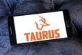 Taurus firearms manufacturer logo Royalty Free Stock Photo