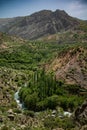 Taurus Mountain range, Turkey. Eski Kale green valley.