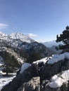 Taurus Mountains, Toros Mountains, 2020. Snow and perfect weather day in mountains.