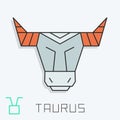 Taurus sign Royalty Free Stock Photo