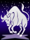Taurus zodiac sign Royalty Free Stock Photo