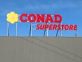 New Conad store just open in the town. It is part of a one of the largest supermarket chain in italy.