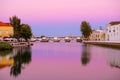 TAVIRA, ALGARVE, PORTUGAL - MAI 25, 2019: View on the old city of Tavira Royalty Free Stock Photo