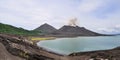 Tavurvur volcano. Rabaul, New Britain Island, Papua New Guinea Royalty Free Stock Photo