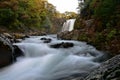 Tawhai Falls also known as Lord of the Rings Gollum Pools, in Tongariro National Park Royalty Free Stock Photo