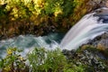 Tawhai Falls also known as Lord of the Rings Gollum Pools, in Tongariro National Park Royalty Free Stock Photo