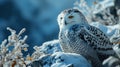 Tawny Owl snow