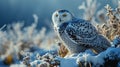 Tawny Owl snow