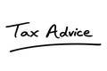 Tax Advice Royalty Free Stock Photo