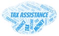 Tax Assistance word cloud
