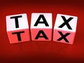 Tax Blocks Show Taxation and Duties to IRS