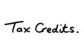 Tax Credits Royalty Free Stock Photo