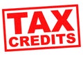 TAX CREDITS Royalty Free Stock Photo