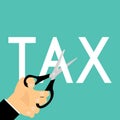 Tax Deduction. Business Concept
