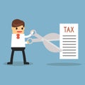 Tax Deduction. Business Concept