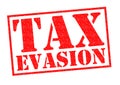 TAX EVASION Royalty Free Stock Photo