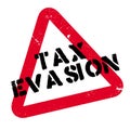 Tax Evasion rubber stamp