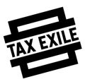 Tax exile black stamp
