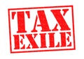 TAX EXILE Royalty Free Stock Photo