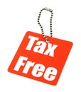 Tax free Royalty Free Stock Photo