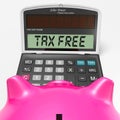 Tax Free Calculator Shows Untaxed Duty Free