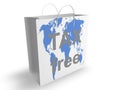 Tax Free Shopping Royalty Free Stock Photo