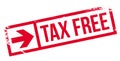 Tax free stamp