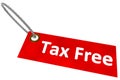 Tax Free Tag