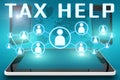 Tax Help Royalty Free Stock Photo