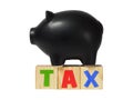 Tax money concept Royalty Free Stock Photo