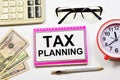 Tax planning. A widget to display text in Notepad.