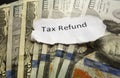 Tax Refund Royalty Free Stock Photo