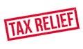 Tax Relief rubber stamp Royalty Free Stock Photo